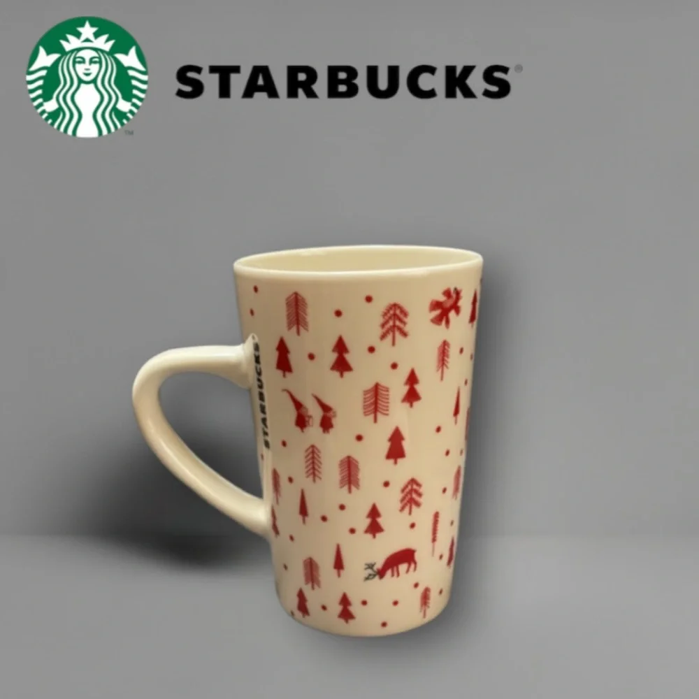 Starbucks Christmas Elves-Gnomes-Reindeer Mug